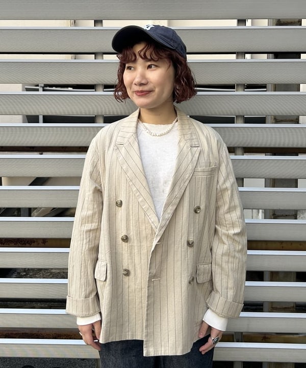 まつむさんの「BEAMS WOMEN｜淡水 パール ネックレス」を使ったコーディネート