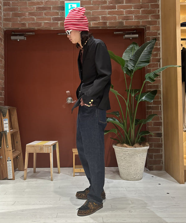 shimaさんの「BEAMS WOMEN｜【別注】LEUCHTFEUER / ボーダー ワッチ キャップ」を使ったコーディネート