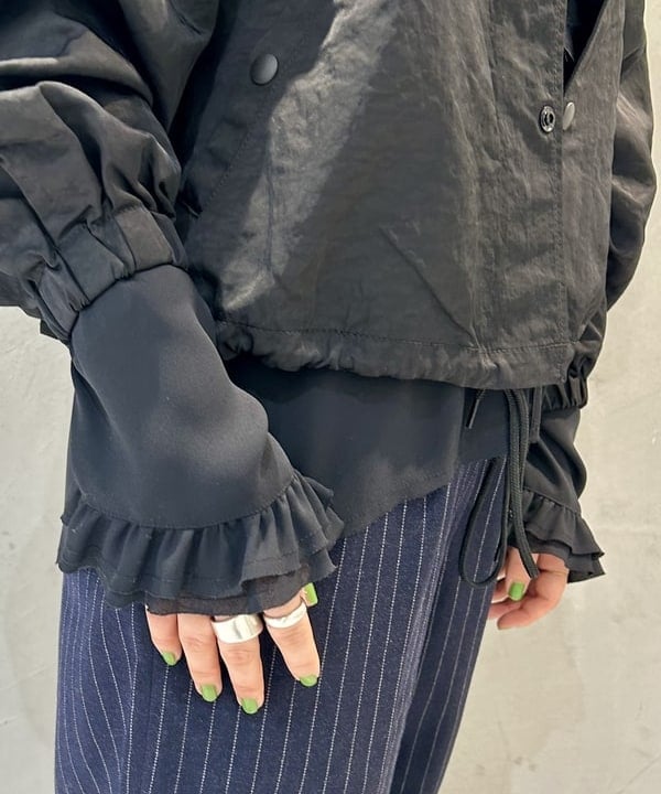 ナツハさんの「BEAMS WOMEN｜ナイロン コーチ ジャケット」を使ったコーディネート