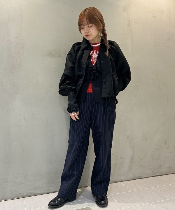 ナツハさんの「BEAMS WOMEN｜ナイロン コーチ ジャケット」を使ったコーディネート