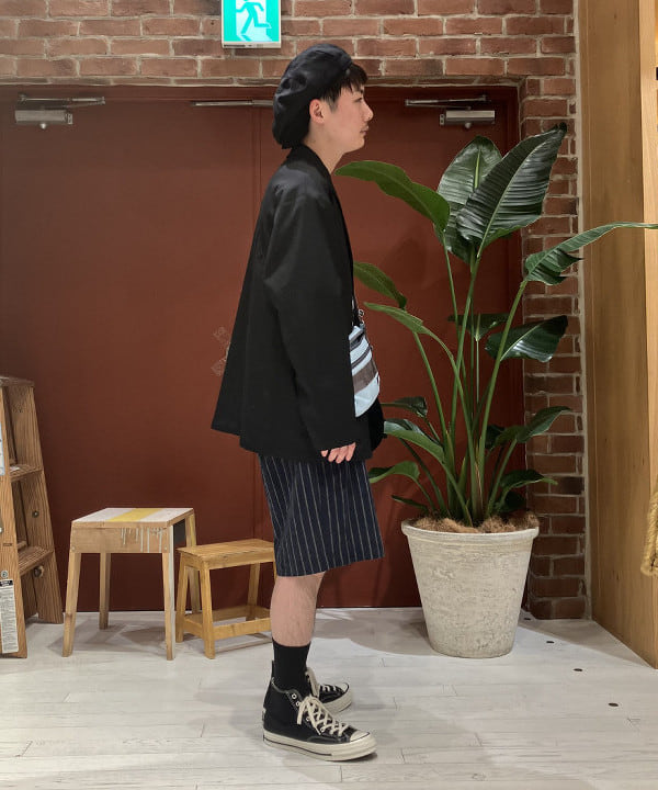 ハルさんの「BEAMS WOMEN｜BEAMS PLUS / スエード バイザー リネン キャスケット」を使ったコーディネート