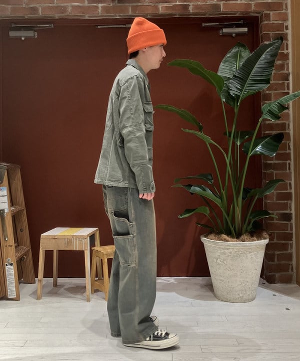 ハルさんの「BEAMS WOMEN｜【別注】NULL TOKYO / Denim Painter Pants」を使ったコーディネート