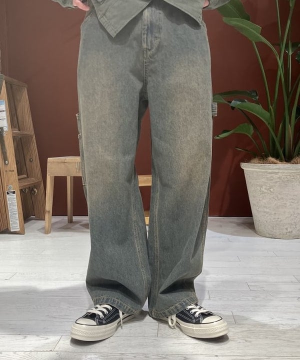 ハルさんの「BEAMS WOMEN｜【別注】NULL TOKYO / Denim Painter Pants」を使ったコーディネート