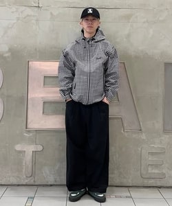 BEAMS T（ビームスT）BoTT / Gingham Shell Jacket（ブルゾン