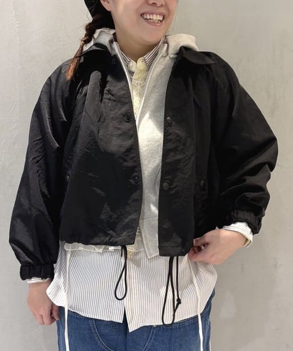 kawaiさんの「BEAMS WOMEN｜コットン ローン クレイジー ボタンダウン ロングスリーブ」を使ったコーディネート