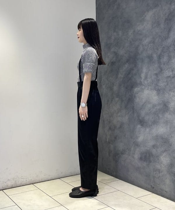 高木 菜央さんの「BEAMS WOMEN｜Demi-Luxe BEAMS / ウエーブ ワイド バングル」を使ったコーディネート