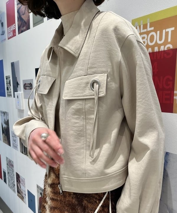 神坂 莉子さんの「BEAMS WOMEN｜フリンジ ファー タイトスカート」を使ったコーディネート