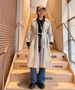Ray BEAMS（レイ ビームス）RBS / 刺繍チェック シアーブラウス