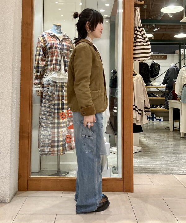 小原 もこさんの「BEAMS WOMEN｜maturely / デタッチ ボウタイ」を使ったコーディネート