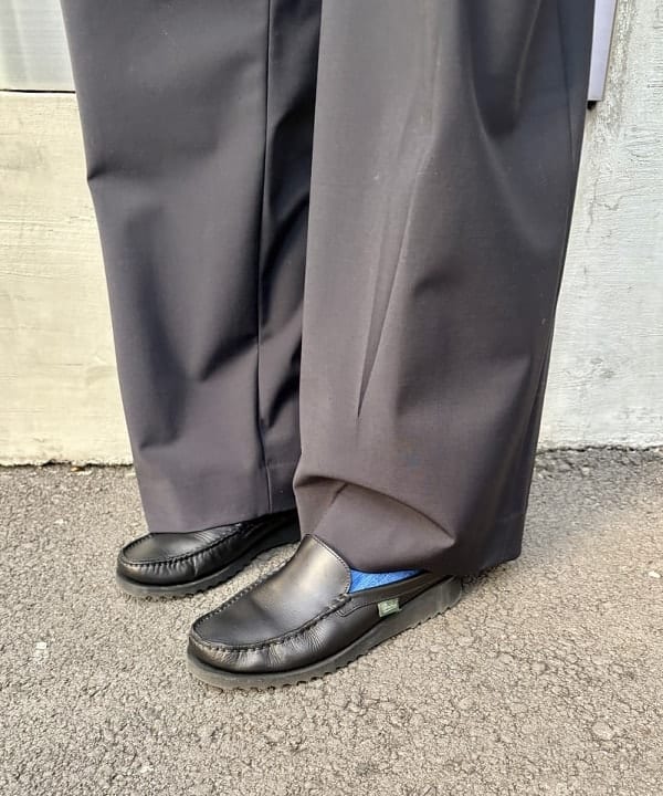 SHINAGAWAさんの「BEAMS WOMEN｜maturely / ディープ タック ワイド スラックス」を使ったコーディネート