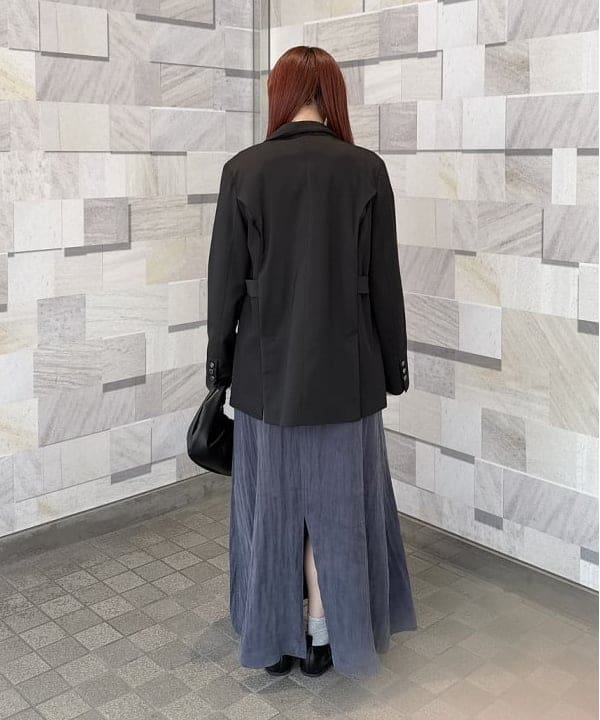庭野 優紀さんの「RBS / サイド カーブ キリカエ ジャケット」を使ったコーディネート