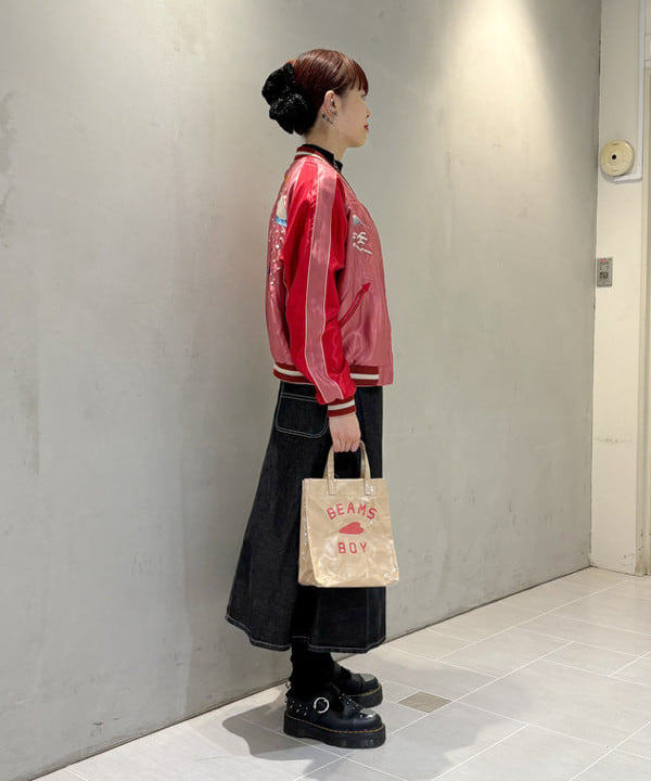 りかちょび/岸本梨佳さんの「BEAMS WOMEN｜ラップ プリーツ スカート」を使ったコーディネート