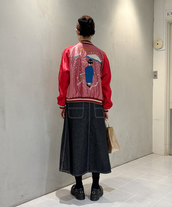 りかちょび/岸本梨佳さんの「BEAMS WOMEN｜ラップ プリーツ スカート」を使ったコーディネート