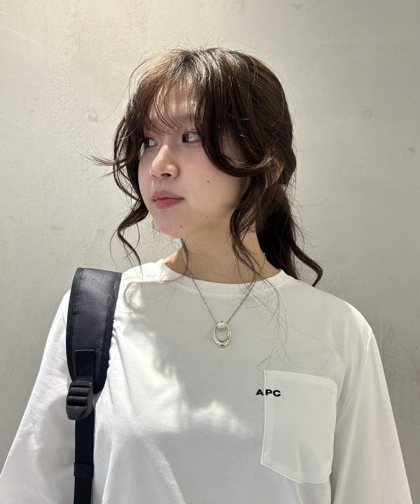 桃羽さんの「BEAMS WOMEN｜AK+1 / ミニリップストップ フード ブルゾン」を使ったコーディネート