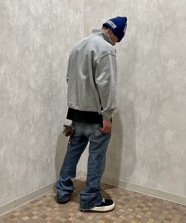 ムファサさんの「BEAMS WOMEN｜【別注】Champion / ジップ ジャケット」を使ったコーディネート