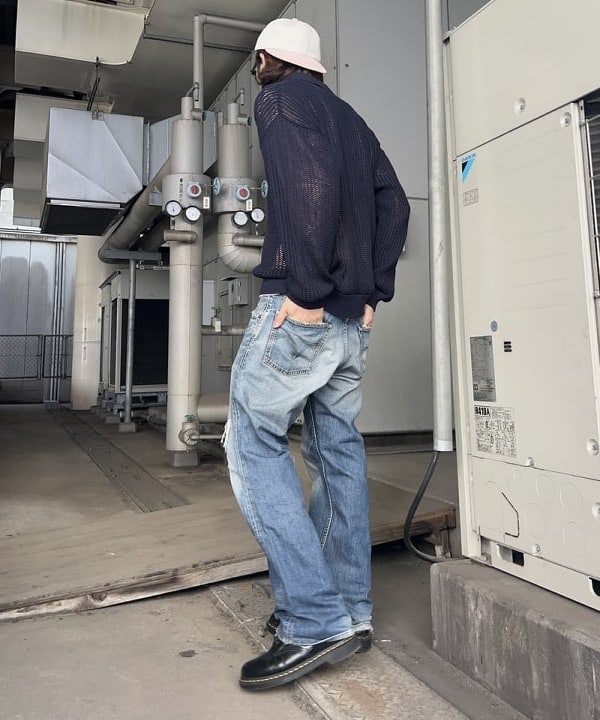 タマイユウトさんの「BEAMS WOMEN｜メッシュ ニット ポロシャツ」を使ったコーディネート