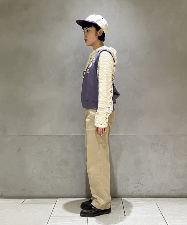 葵さんの「BEAMS WOMEN｜コットン サーマル クルーネック ロングスリーブ Tシャツ」を使ったコーディネート