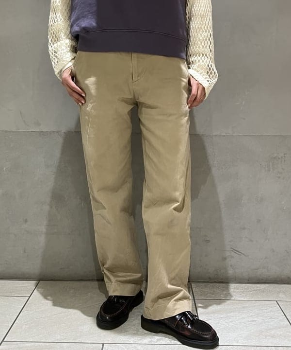 葵さんの「BEAMS WOMEN｜コットン サーマル クルーネック ロングスリーブ Tシャツ」を使ったコーディネート