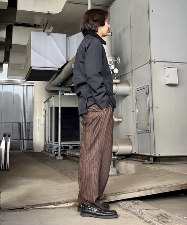 槙山 賢斗さんの「BEAMS WOMEN｜【別注】Barbour / BEDALE New Barbour Tech Classic Fit」を使ったコーディネート