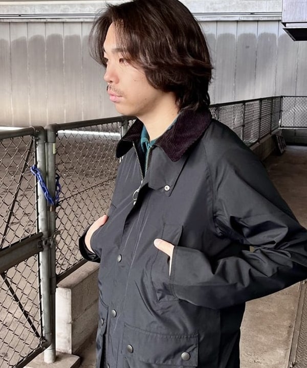 槙山 賢斗さんの「BEAMS WOMEN｜【別注】Barbour / BEDALE New Barbour Tech Classic Fit」を使ったコーディネート