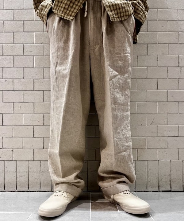 流聖さんの「BEAMS WOMEN｜Open B.D. Panama Check Double Face」を使ったコーディネート