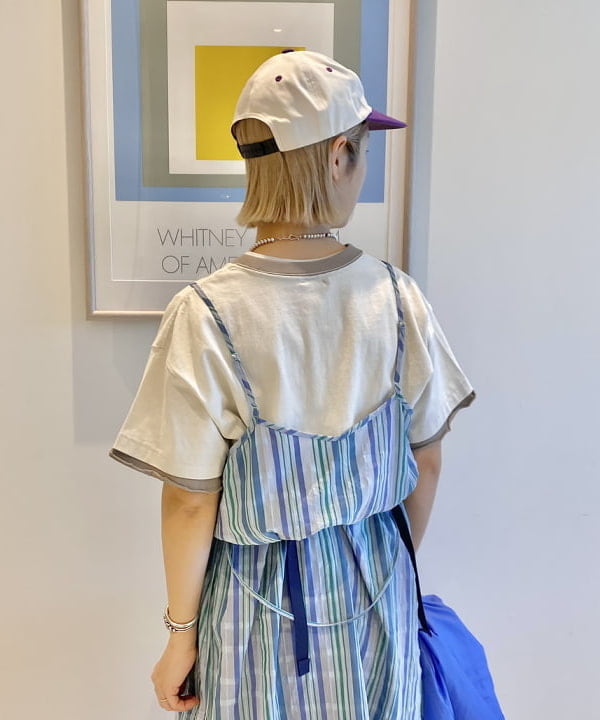 Kaoru Sakumaさんの「BEAMS WOMEN｜【別注】SCREEN STARS / レイヤード Tシャツ」を使ったコーディネート