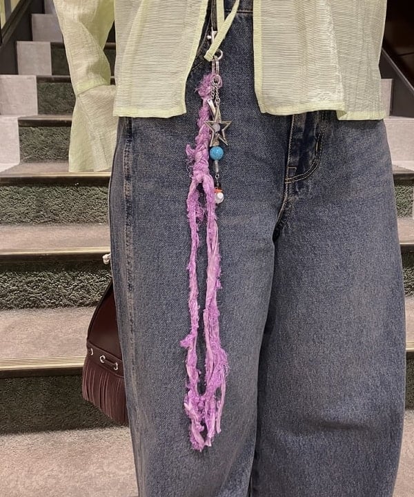 Hazukiさんの「BEAMS WOMEN｜オーバーダイ デニム パンツ」を使ったコーディネート