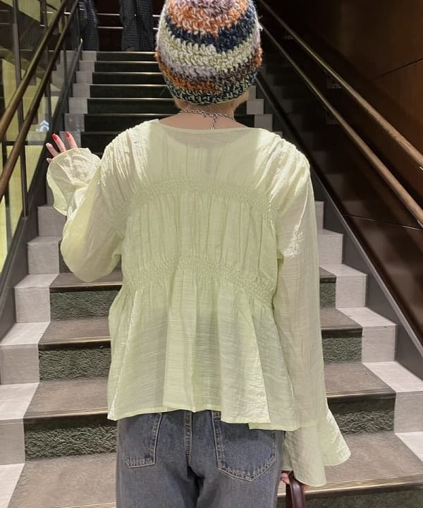 Hazukiさんの「BEAMS WOMEN｜オーバーダイ デニム パンツ」を使ったコーディネート