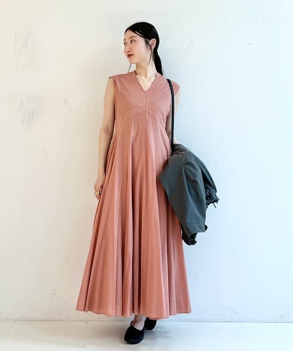 隈元 楓さんの「BEAMS WOMEN｜upper hights / U-51 シアー ショートブルゾン」を使ったコーディネート