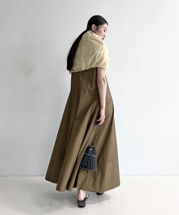 隈元 楓さんの「BEAMS WOMEN｜シアー ドルマン ジップブルゾン」を使ったコーディネート