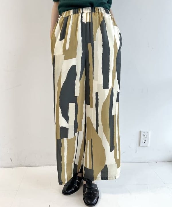 隈元 楓さんの「BEAMS WOMEN｜ハーフスリーブ ポロニット」を使ったコーディネート