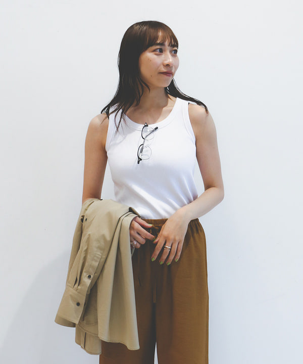 cammyさんの「BEAMS WOMEN｜2WAY オーバーシャツ」を使ったコーディネート