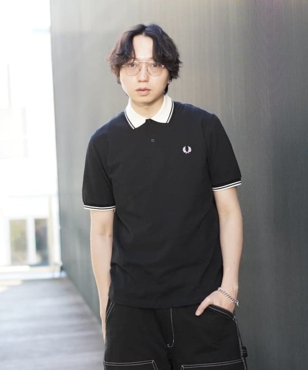 SUDOさんの「BEAMS WOMEN｜【別注】FRED PERRY / フレッドペリーシャツ - M12」を使ったコーディネート