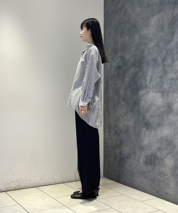 高木 菜央さんの「BEAMS WOMEN｜丸胴 テレコ タンクトップ」を使ったコーディネート