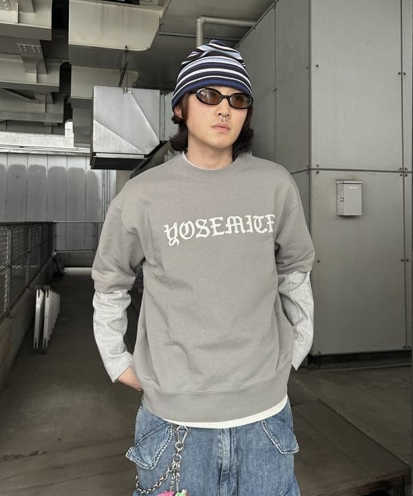 タマイユウトさんの「BEAMS WOMEN｜オーバーダイ プリント ハーフスリーブスウェット」を使ったコーディネート