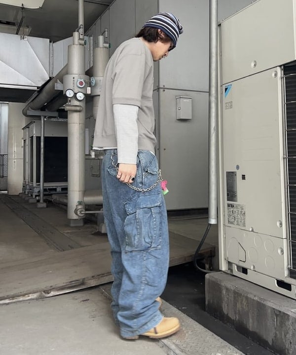 タマイユウトさんの「BEAMS WOMEN｜オーバーダイ プリント ハーフスリーブスウェット」を使ったコーディネート