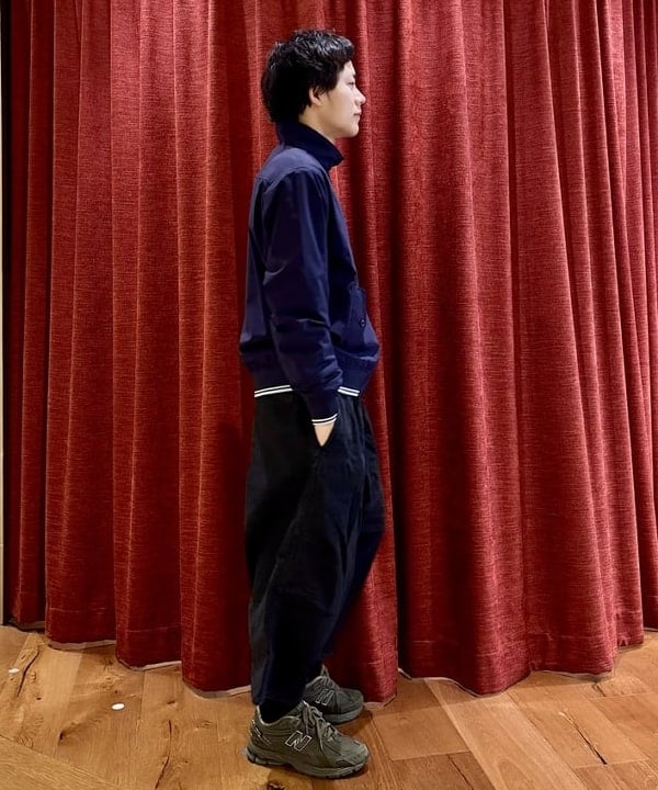 秋元 亮汰さんの「【別注】FRED PERRY / ハリントンジャケット 25SS」を使ったコーディネート