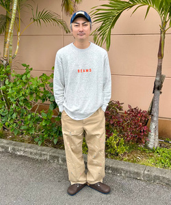 BEAMS（ビームス）ペイント ミリタリー チノパンツ（パンツ