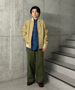 BEAMS（ビームス）【別注】LACOSTE / スタジアムジャンパー