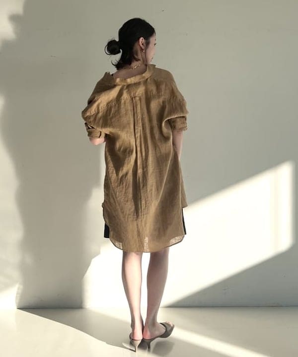 隈元 楓さんの「BEAMS WOMEN｜ビーチサイド シャツ .M」を使ったコーディネート