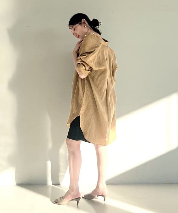 隈元 楓さんの「BEAMS WOMEN｜ビーチサイド シャツ .M」を使ったコーディネート