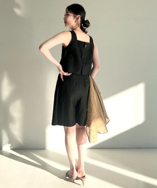 隈元 楓さんの「BEAMS WOMEN｜ビーチサイド シャツ .M」を使ったコーディネート