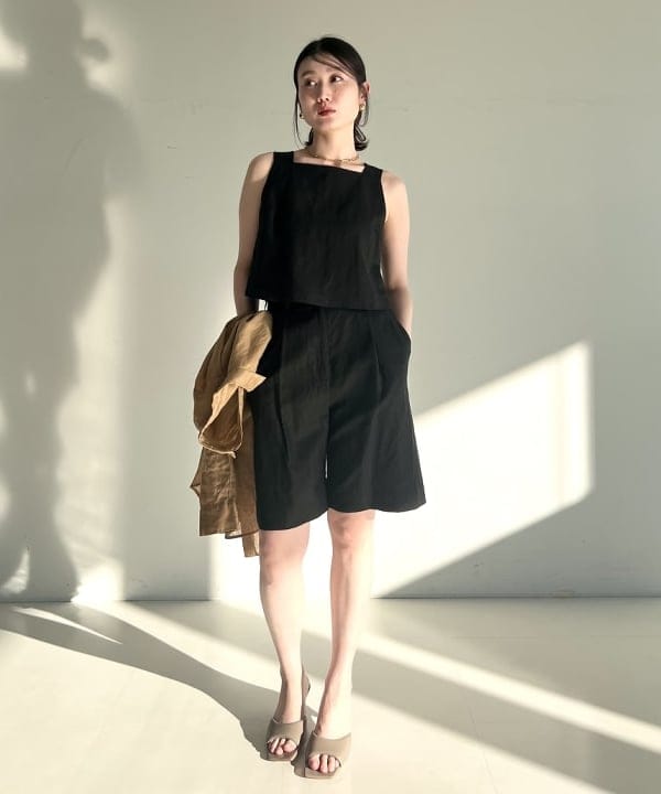 隈元 楓さんの「BEAMS WOMEN｜ビーチサイド シャツ .M」を使ったコーディネート