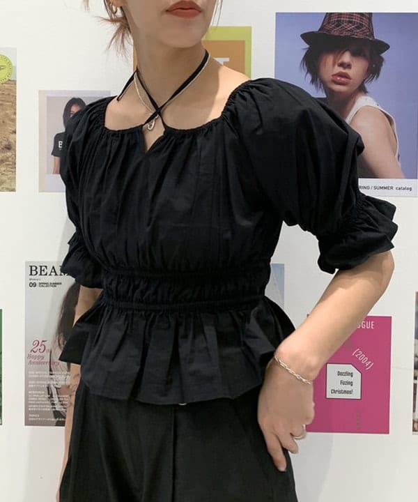 れいなさんの「BEAMS WOMEN｜ジップ ヘムカーブ パンツ」を使ったコーディネート
