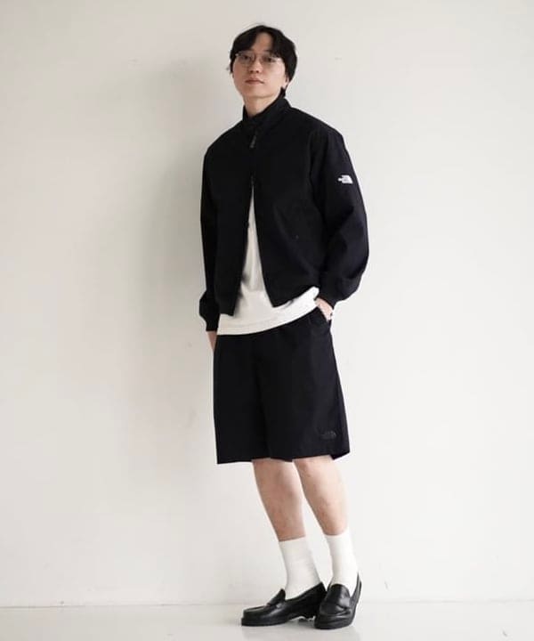 SUDOさんの「BEAMS WOMEN｜【別注】THE NORTH FACE PURPLE LABEL / ロゴ ショートスリーブ Tシャツ▲」を使ったコーディネート