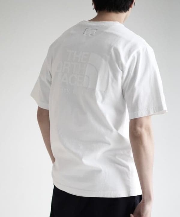 SUDOさんの「BEAMS WOMEN｜【別注】THE NORTH FACE PURPLE LABEL / ロゴ ショートスリーブ Tシャツ▲」を使ったコーディネート