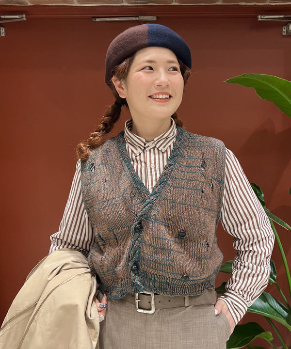 エノモト アミさんの「BEAMS WOMEN｜maturely / メモリー トレンチ オーバーコート」を使ったコーディネート