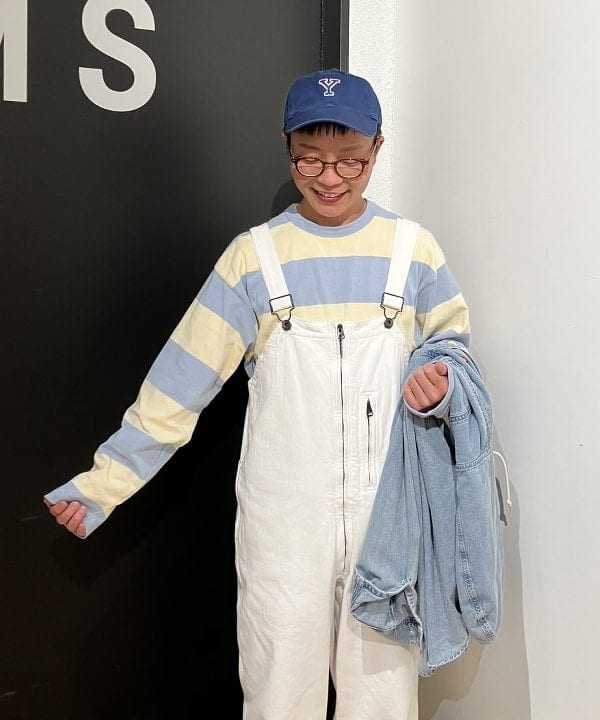 土田 達也さんの「BEAMS WOMEN｜シャンブレー フードシャツ」を使ったコーディネート