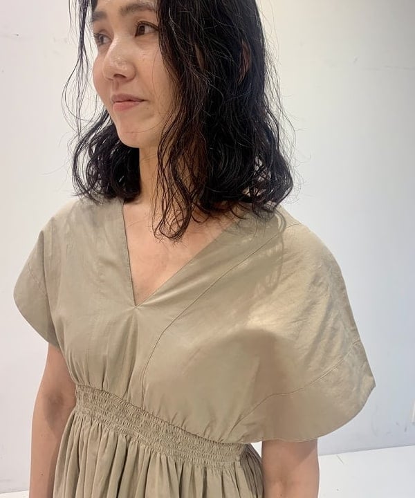 松元 晴佳さんの「BEAMS WOMEN｜MARIHA / 夏の光のワンピース」を使ったコーディネート