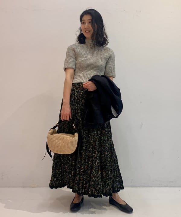 松元 晴佳さんの「BEAMS WOMEN｜ダブルブレスト リネン ジャケット」を使ったコーディネート